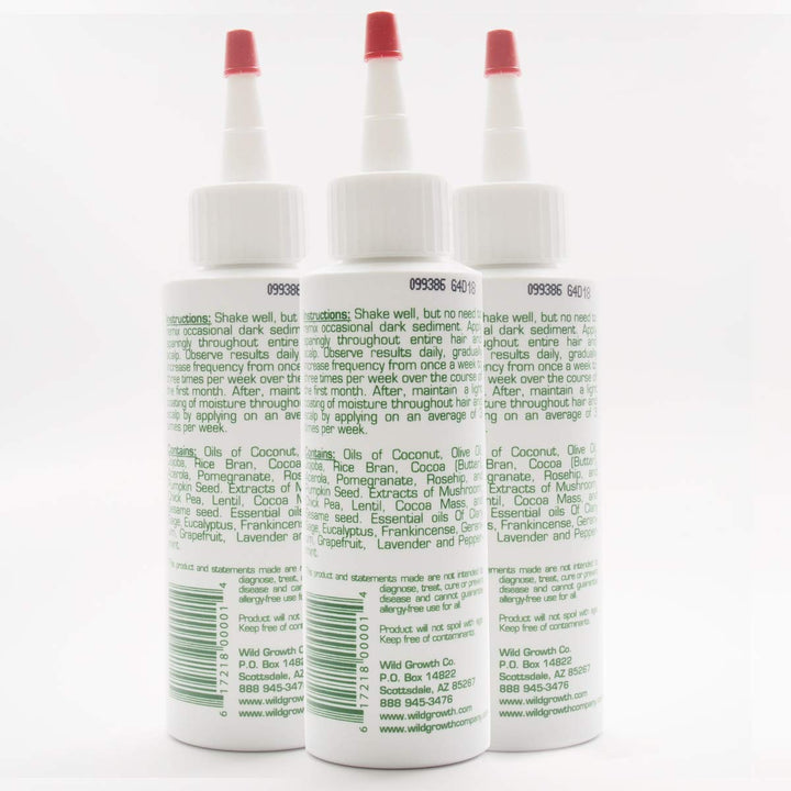Wild Growth Hair Oil 3pcs x 4oz
