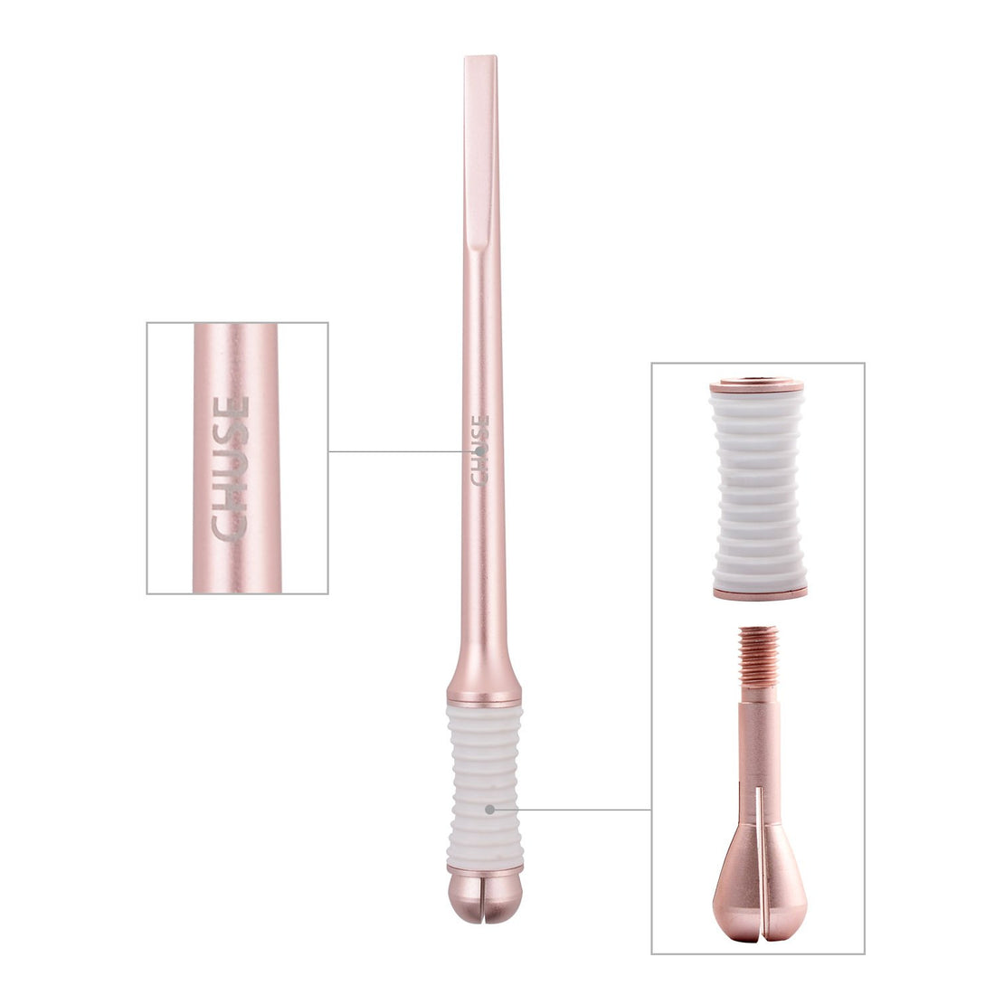 Chuse M99 Gold Eyebrow Microblading Pens Permanent Makeup Manual Tattoo Pen With Appearance Patent Design,High End Packing and 4 Microblade Needles Free