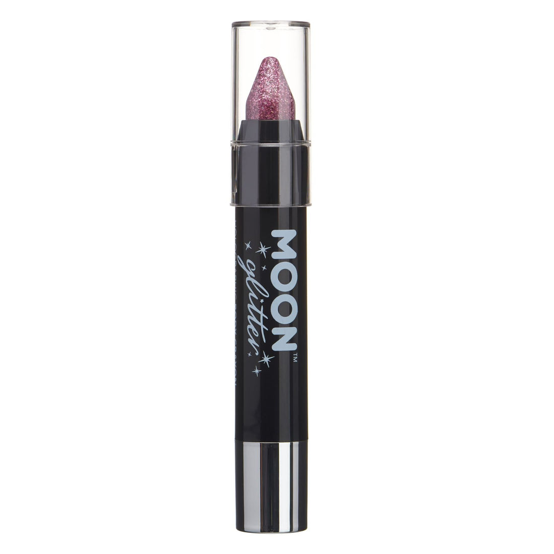 Moon Glitter Holographic Glitter Paint Stick/Body Crayon Makeup For The Face & Body By-3.5G Gift Set Containing 6 Crayons Silver, Pink, Gold, Rose Blue Green
