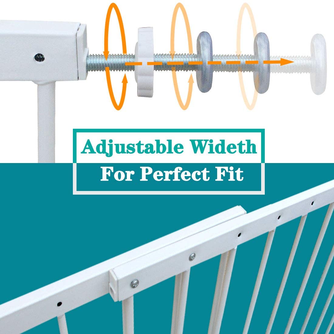 Fairy Baby Window Guards for Children Toddlers, Adjustable Wide Child Safety Window Guard Prevents Accidental Falls, Home Security Childproof Interior Bar Guard for Windows wide 31.49-36.22(1 panel)