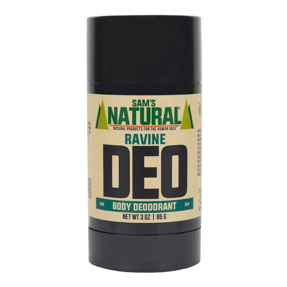 Ravine : Sam's Natural Deodorant/Deoderant - Ravine 3 oz - Natural - Vegan and Cruelty Free - America's Favorite