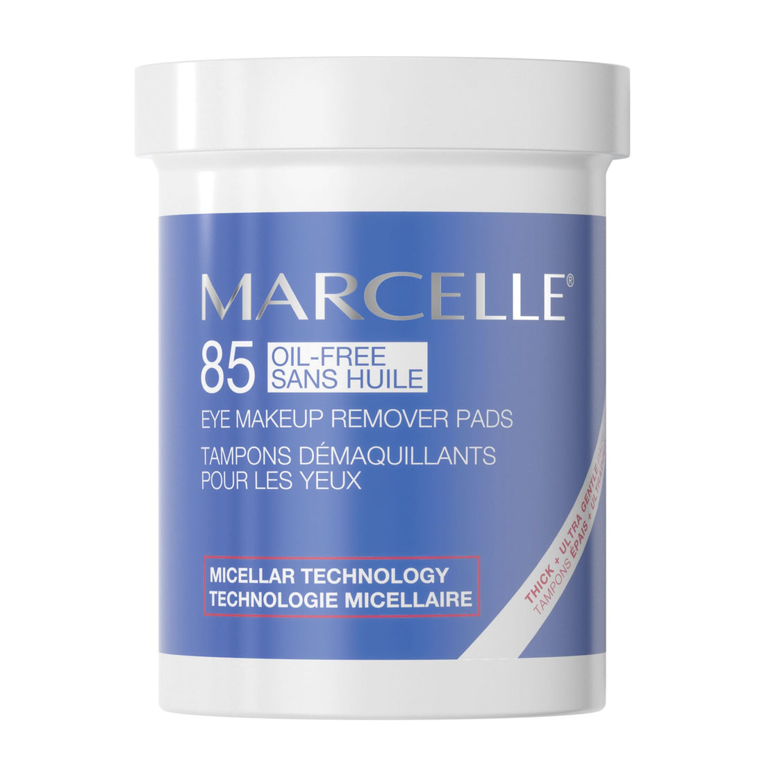 Marcelle Hypoallergenic and Fragrance-Free Oil-Free Eye Makeup Remover Pads - 85 pads