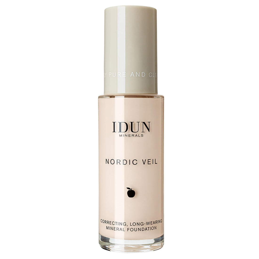 IDUN Minerals Liquid Foundation Nordic Veil, Jorunn - Full Coverage, Long Lasting - Matte Finish - For Normal to Oily Skin, Purified Minerals, Safe for Sensitive Skin - Extra Light Neutral, 0.87 oz