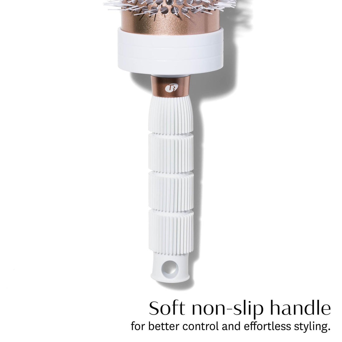 T3 - Volume 2.5 Round Hair Brush | 2.5 Ceramic-Coated Barrel Vented Round Brush for Blow Drying | Hair Styler for All Hair Lengths