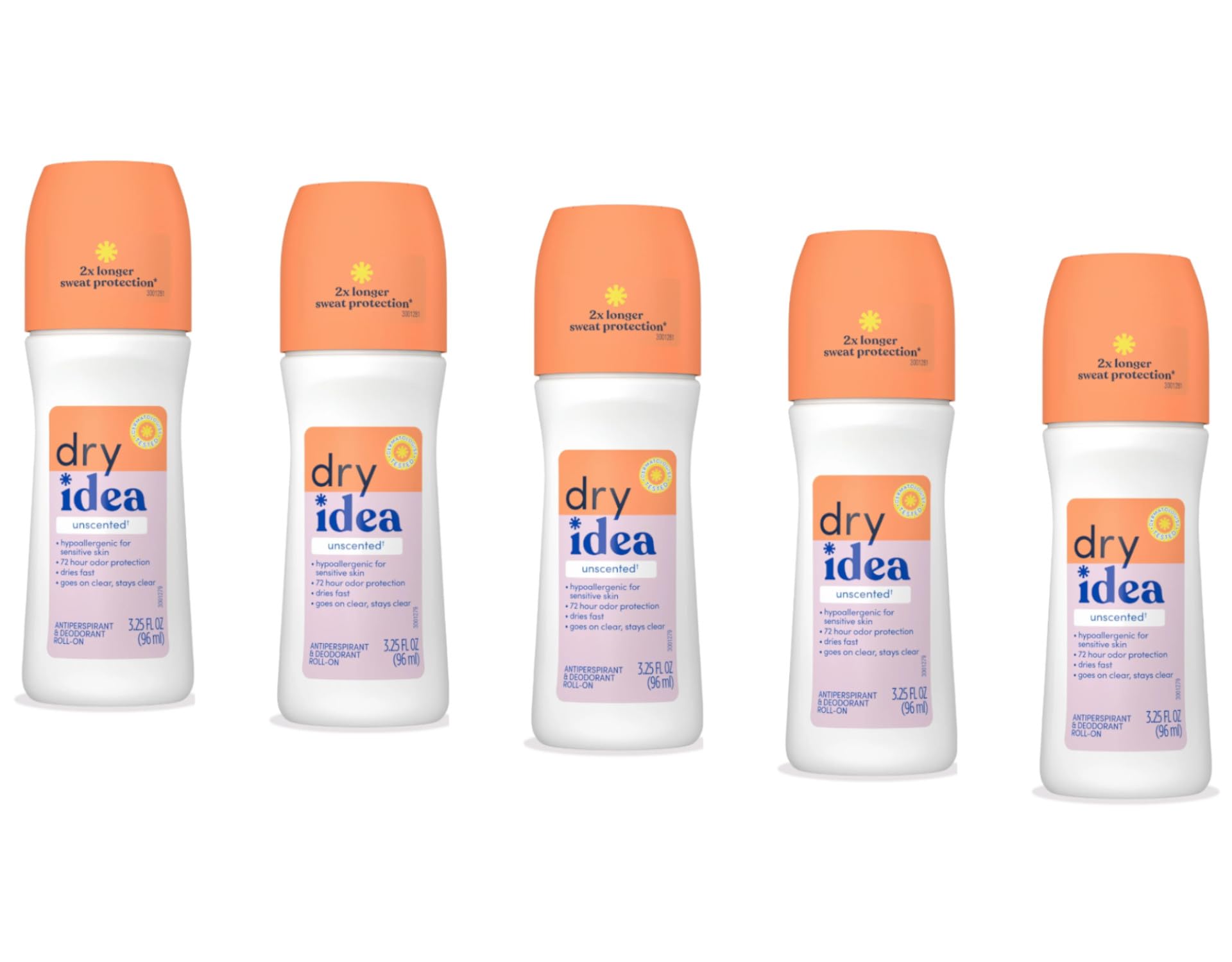 Dry Idea R/O Unscented Size 3.25z Dry Idea Unscented Antiperspirant Deodorant