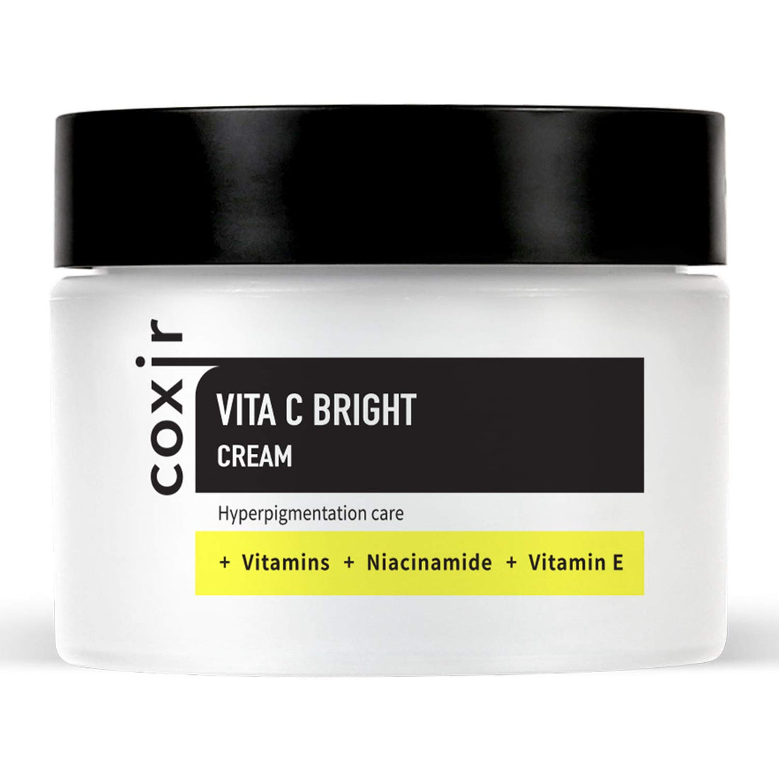 Coxir Vita C Bight Cream (50ml,1.69 fl.oz.). Niacinamide face cream with vitamins/Hydrates and moisturizes/Korean Skin care/Vitamin C, A, E, B3. Vitamin Moisturizing cream
