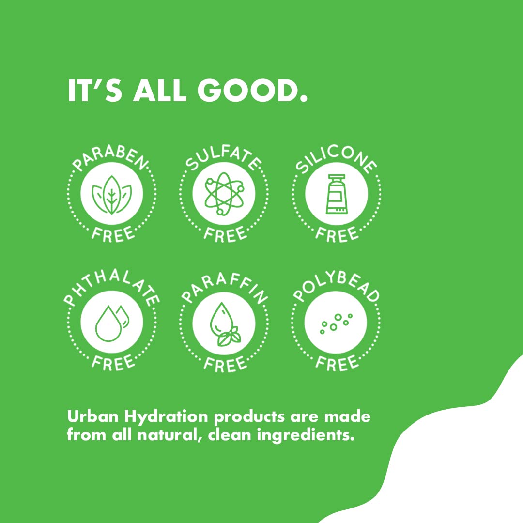 Urban Hydration Honey Health and Repair Trial & Travel Set|Shampoo Conditioner Moisturizer &Detangler Sulfate Paraben Free Detangles Prevents Breakage Tames Frizz & Repair Damage for Smooth Shiny Hair