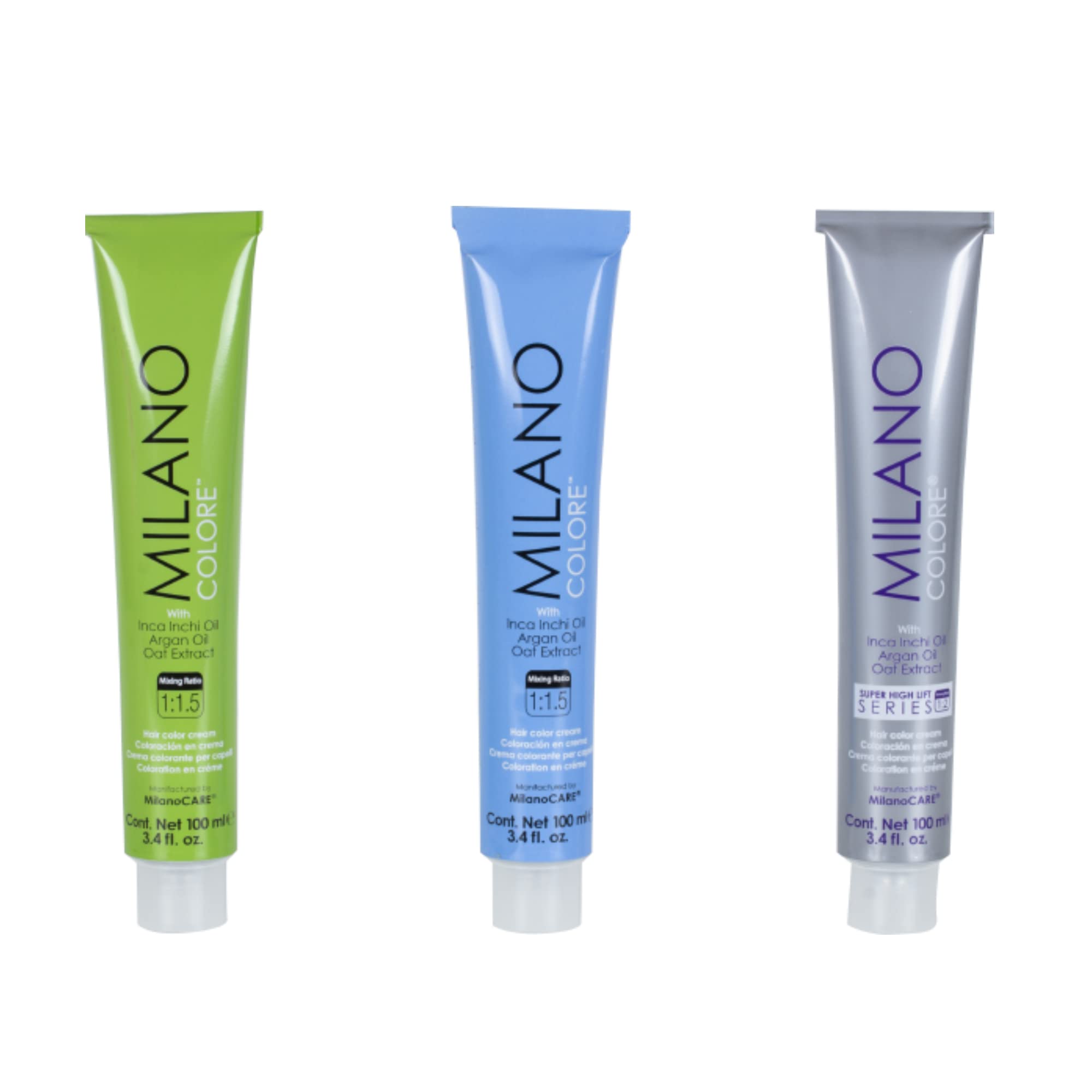 Milano Care Milano Colore – Nourishing Hair Coloring Treatment – Permanent Hair Dye – Hair Color Cream (Peroxide Cream Not Included), 5.45 Light Brown Copper Mahogany, 100ml/3.4 oz