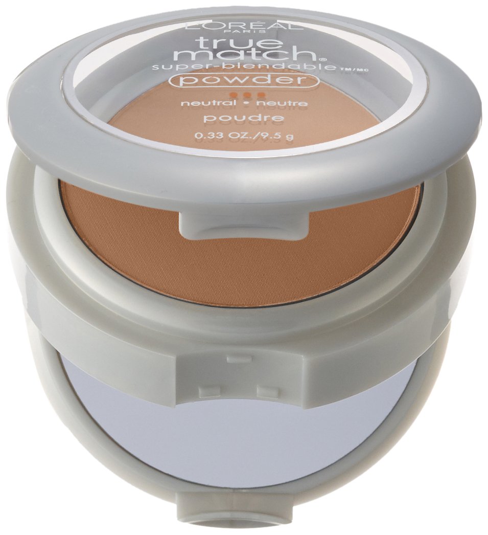 L'Oréal Paris True Match Super-Blendable Powder, Natural Buff, 0.33 oz.