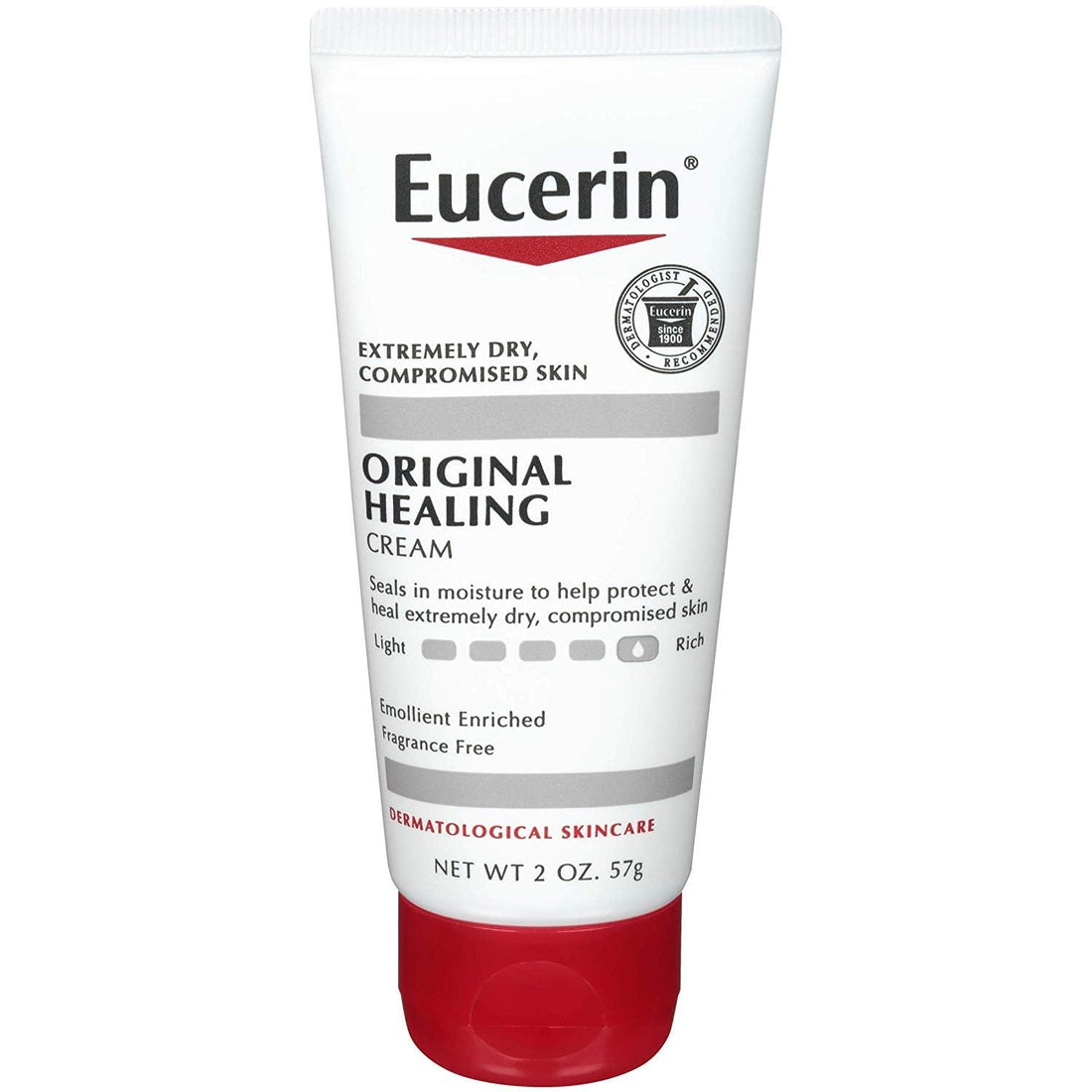 Eucerin Original Healing Rich Creme 2 Oz (Pack Of 3)