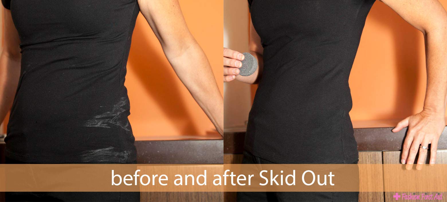 Fashion First Aid Skid Out: Deodorant, Drip & Drool Eraser Sponges, 2 pack