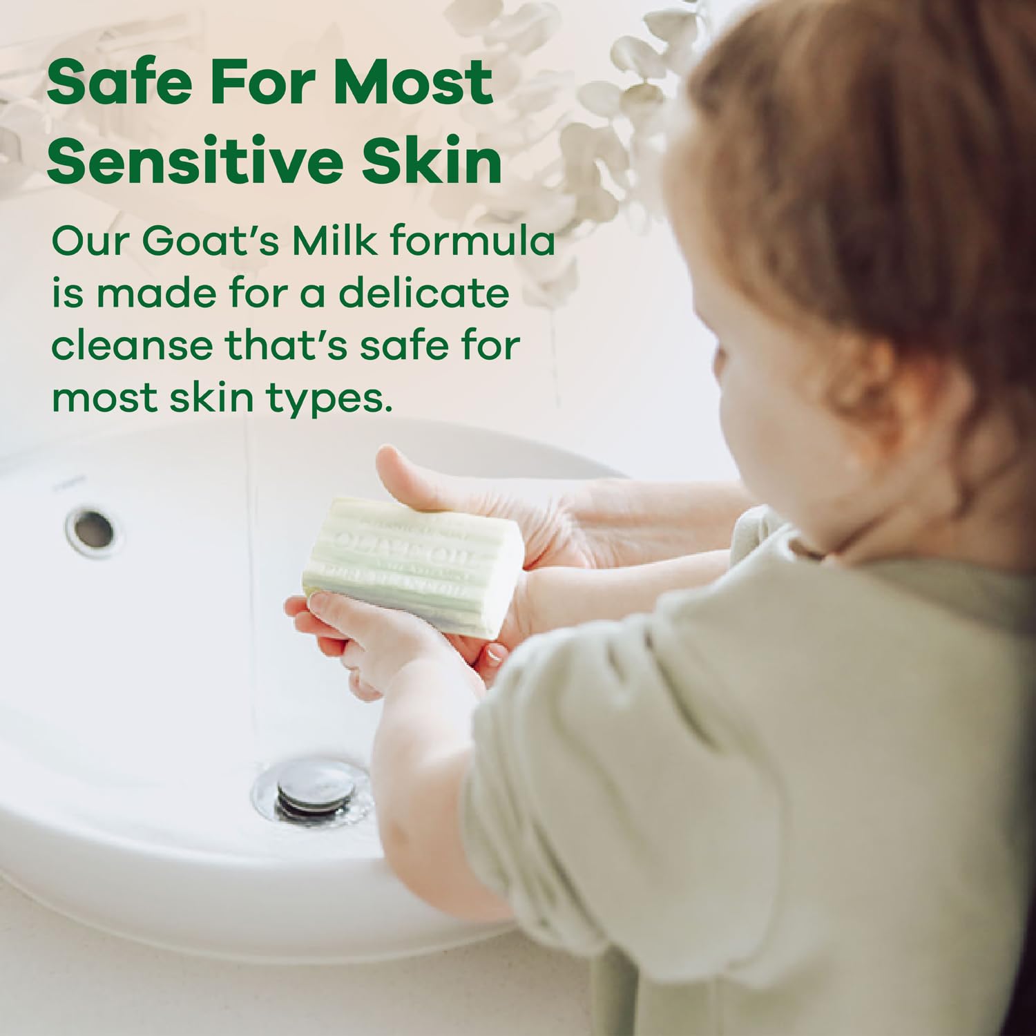 Australian Botanical Soap 6.6 OZ, Pack of 8, Goat Milk Soap Bars with Soya Bean Oil, Enriched with Organic Shea Butter, Suitable for All Skin Types, Packaging May Vary