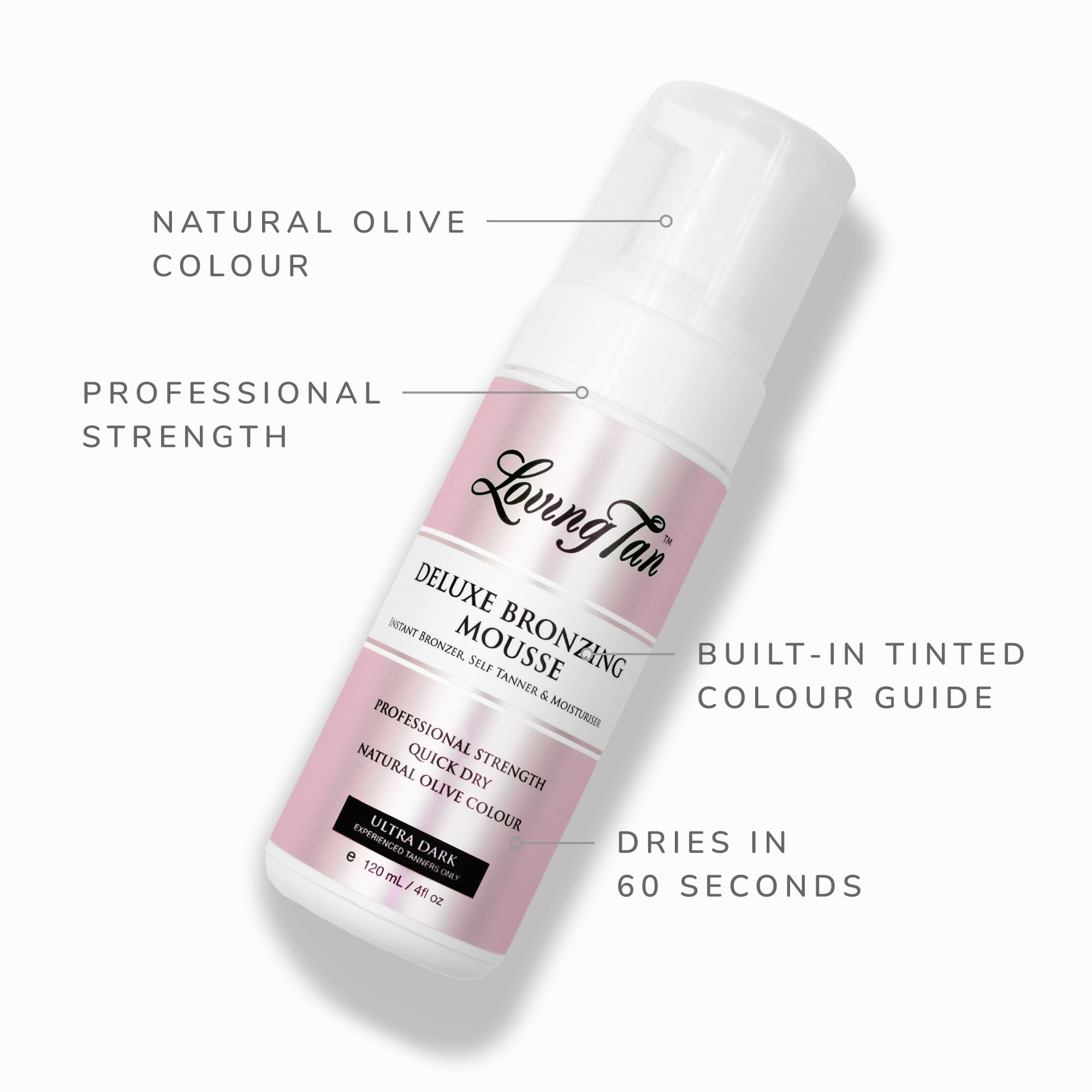 Loving Tan Deluxe Bronzing Mousse - Ultra Dark