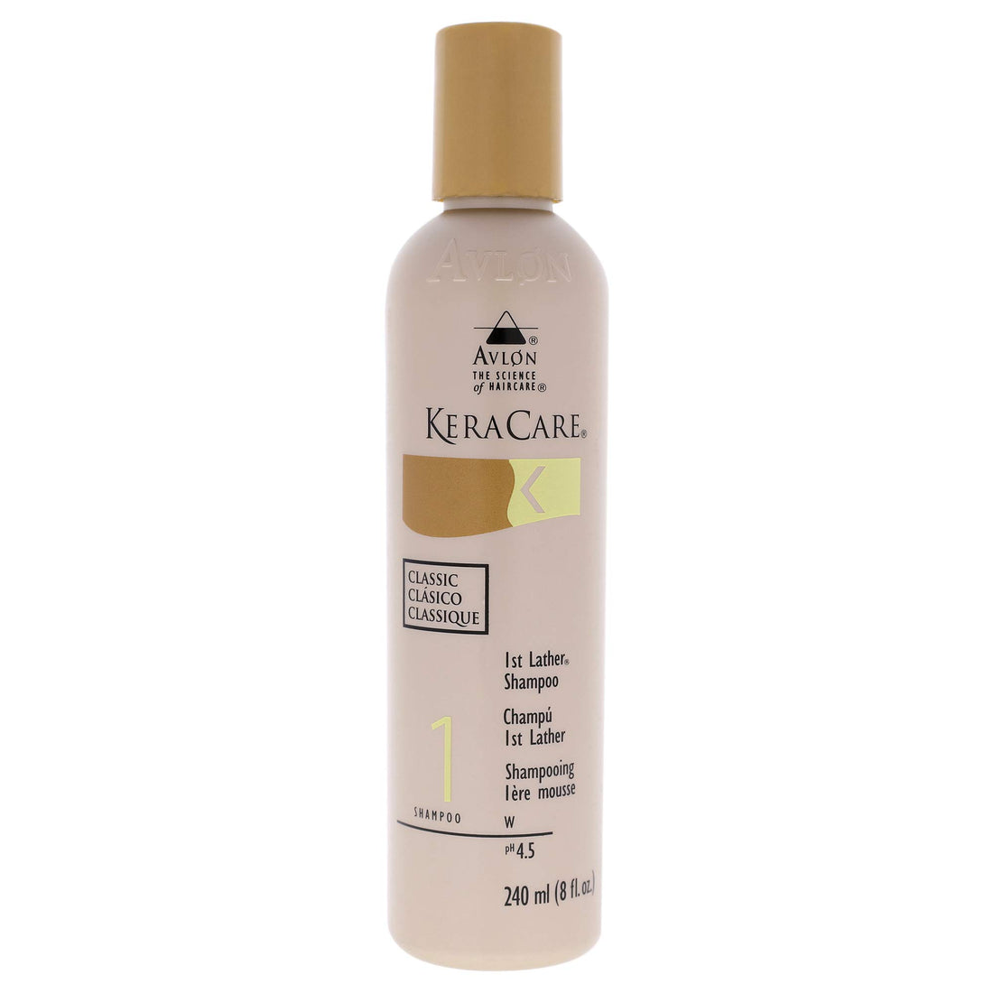 Avlon Keracare 1st Lather Shampoo for Unisex, 8 Ounce