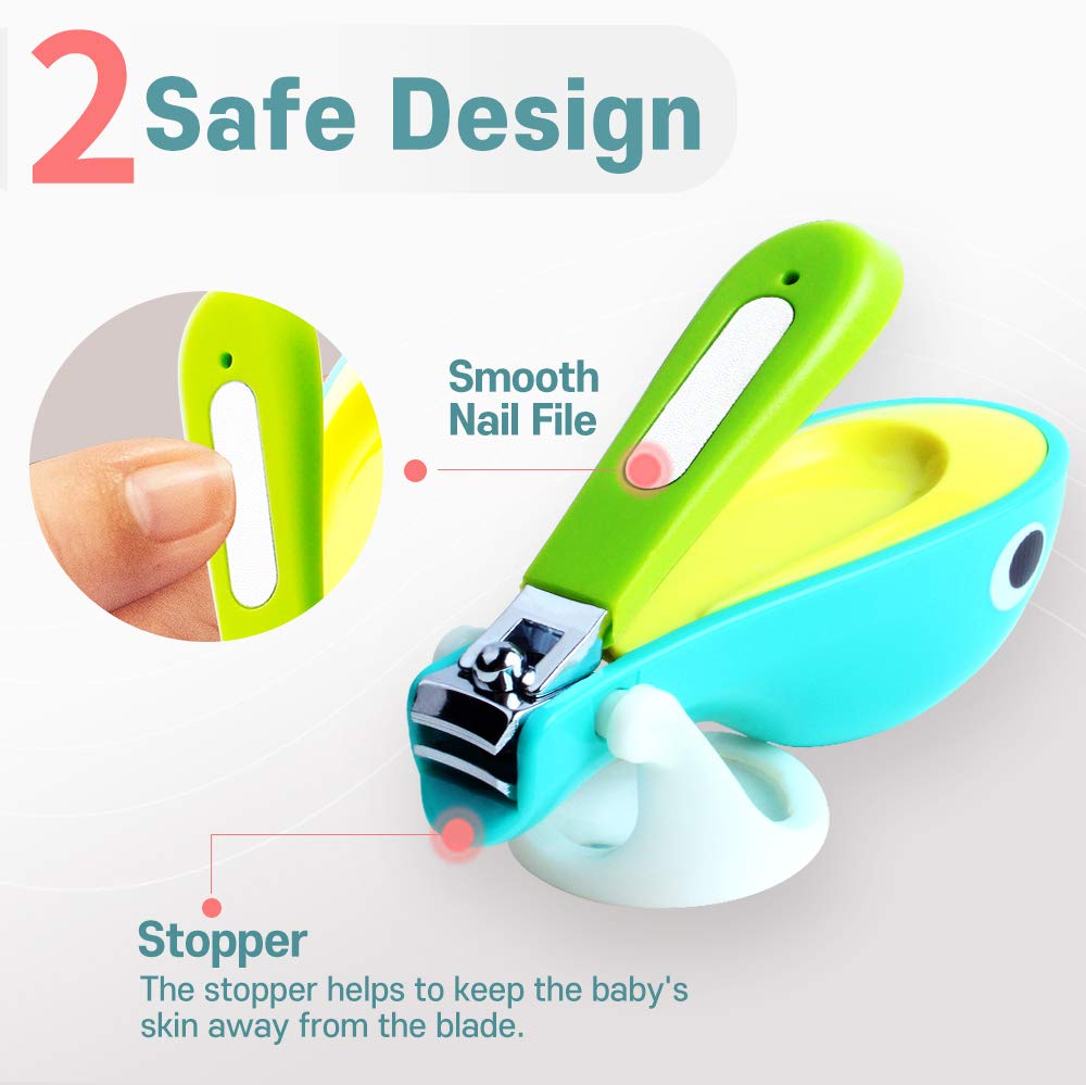 ROYAL Baby Whale Nail Clipper with Magnifier