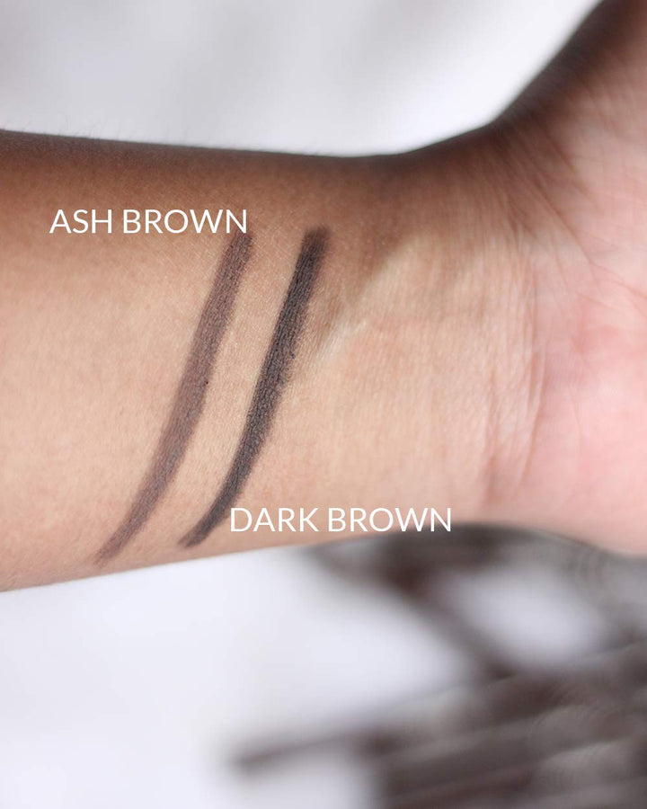 Vasanti Cosmetics Rich Deep Brown: Vasanti Brow Powder Pencil - Dark Brown