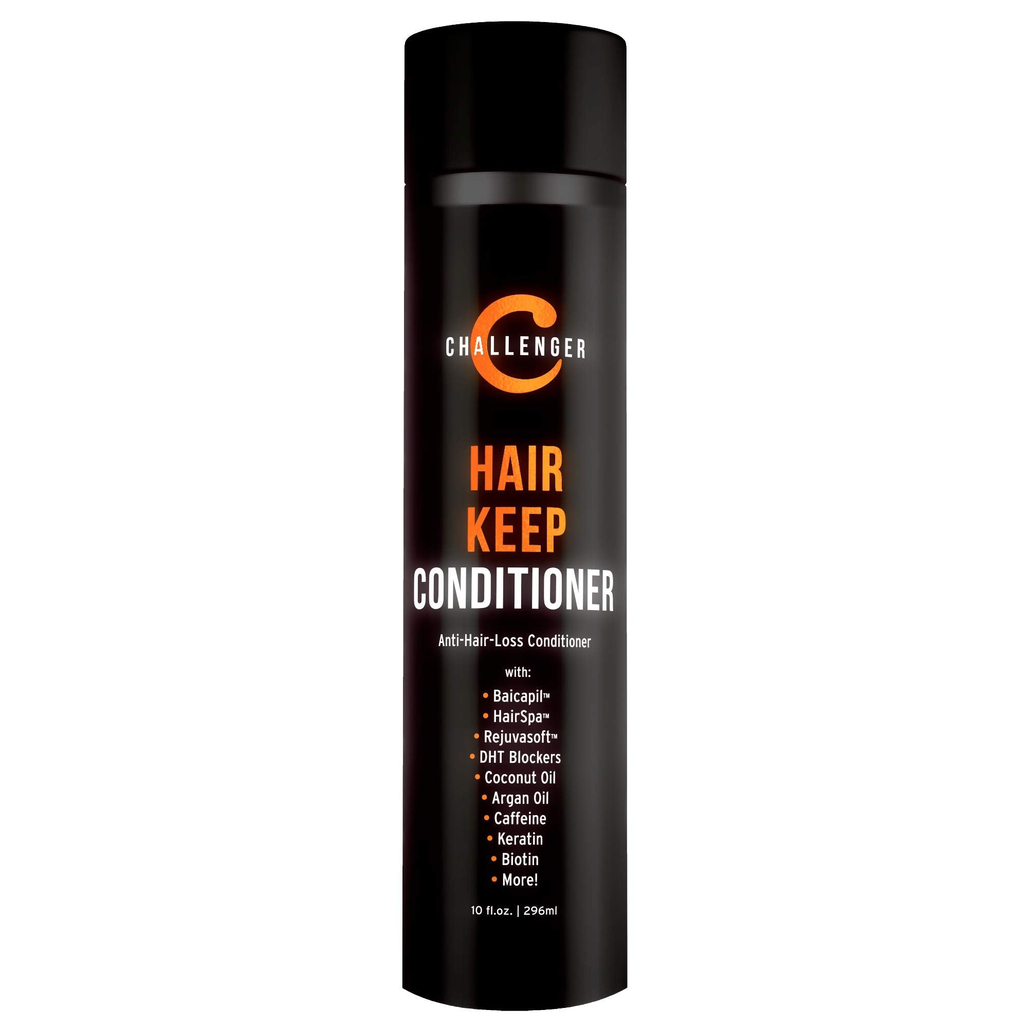 New Hair Keep Conditioner - Challenger DHT Blocking, Hair Growth Conditioner - 10OZ w/Baicapil, Rejuvasoft, HairSpa, Caffeine, Biotin, Argan & Coconut Oils, more