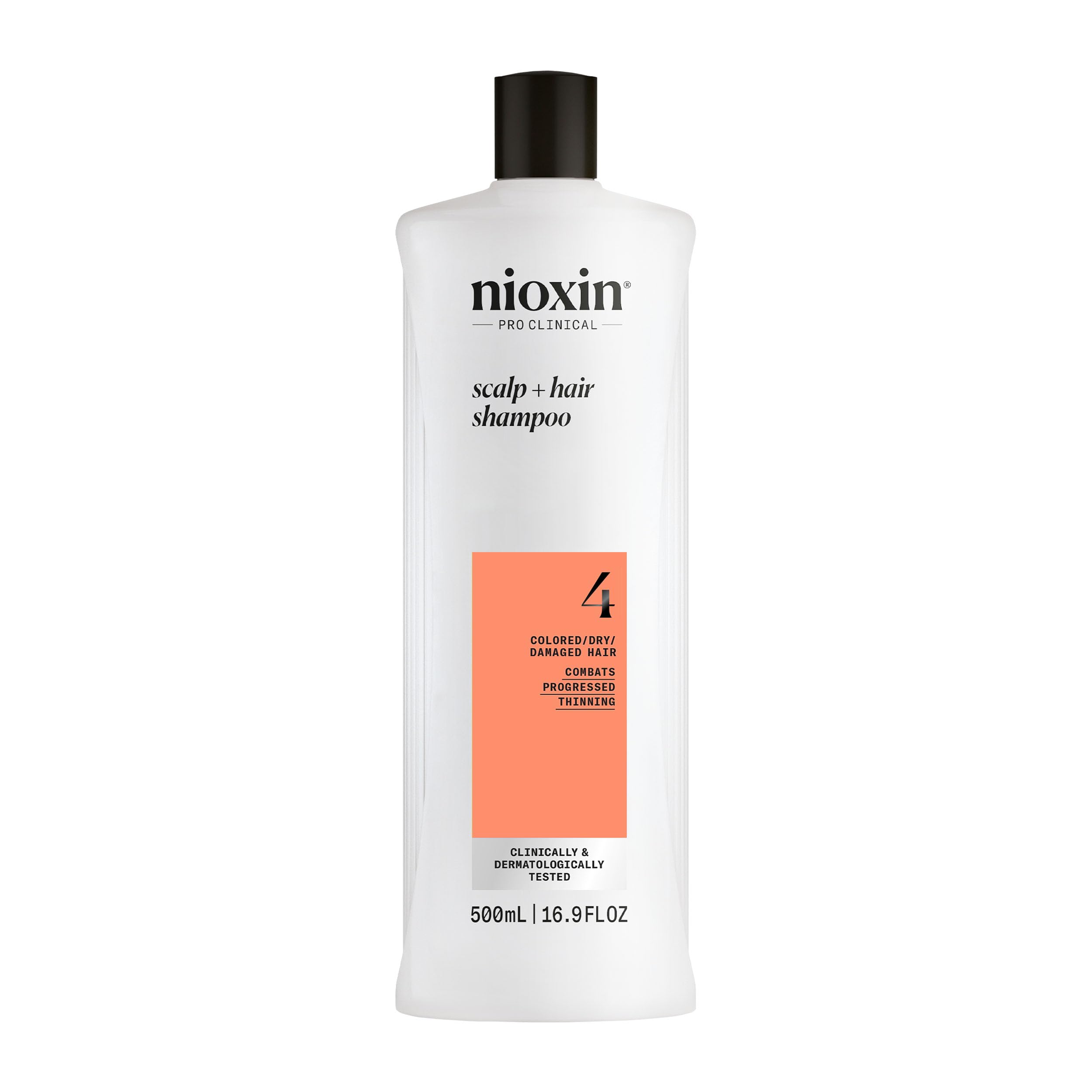 Nioxin System 2 Scalp Care + Hair Thickening Leave-In Treatment | For Natural Hair with Progressed Thinning | Boost Hair Density Against Breakage with Niacinamide & Biotin | 6.8 Fl Oz