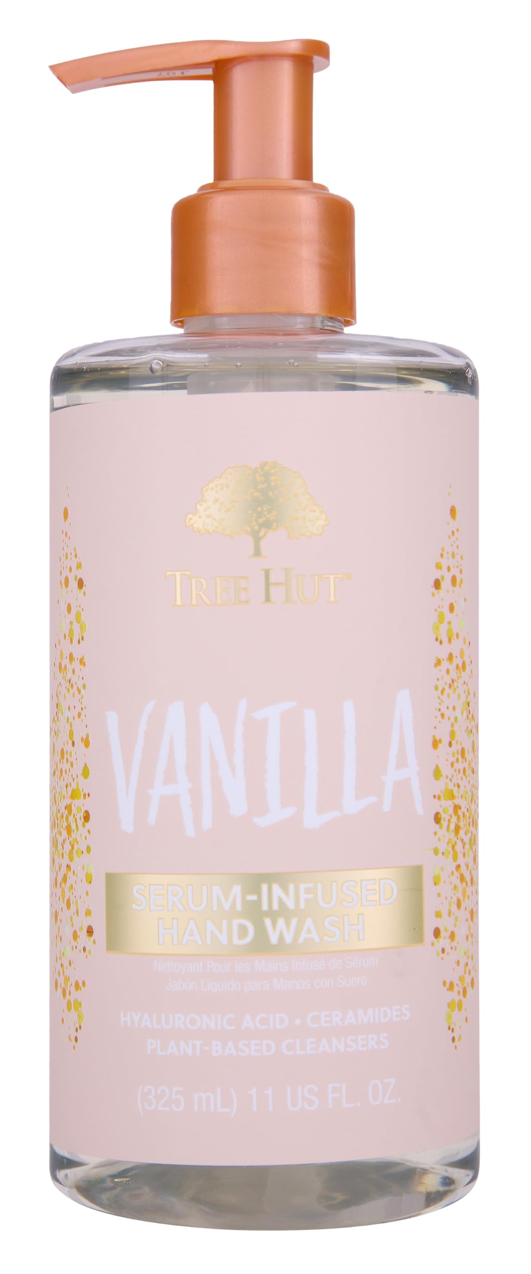 Tree Hut Vanilla Serum Infused Hand Wash | Nourish & Hydrate Hands with Strengthening Skin Care | Long Lasting Scent | Cleanse & Lock in Moisture | 11 fl oz.