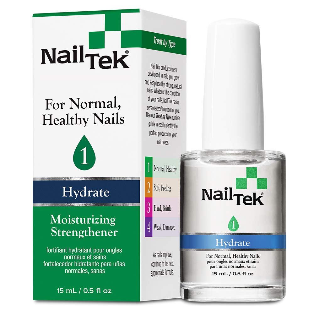Nailtek Hydration Therapy for Strong Healthy Nails, 0.5 Fluid Ounce