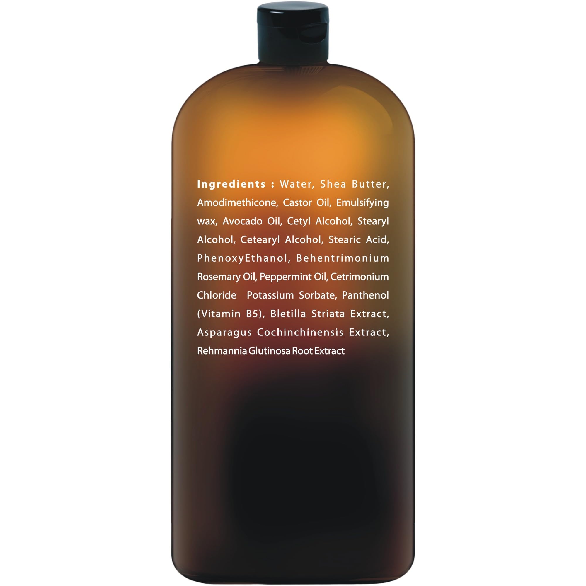 Castor Oil Conditioner - An Anti Hair Loss Conditioner Thickening formula For Hair Regrowth, Anti Thinning Sulfate Free For Men & Women Anti Dandruff Treatment 16 fl oz