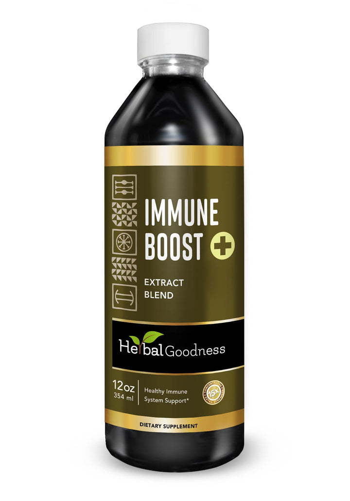 Herbal Goodness Immune Boost 12oz - Immunity Supplement and Energy Boost - Primal Multivitamin Immunity Supplements for Women and Men - 1 Bottle - 23 Servings