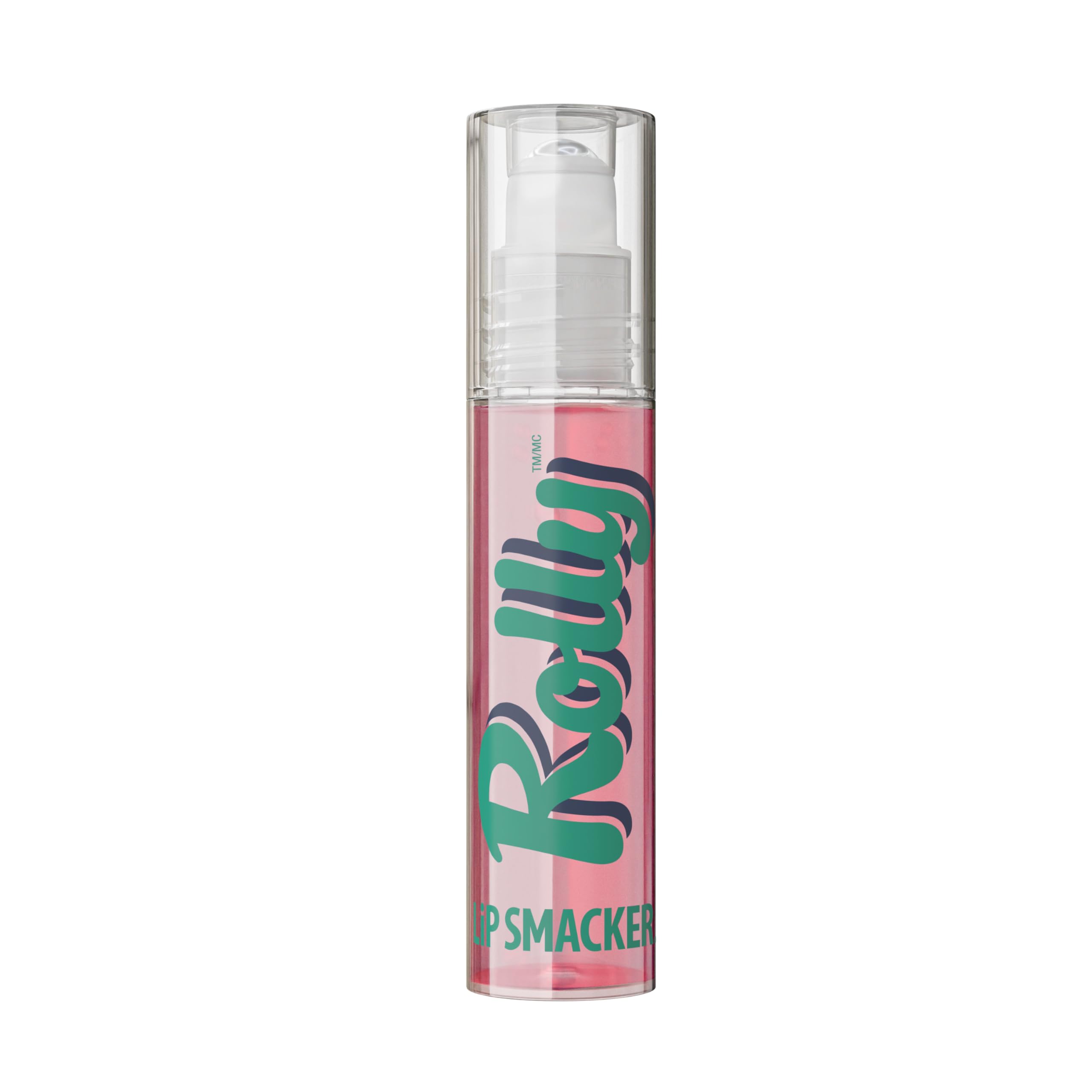 Lip Smacker Rolly Lip Gloss, Classic Roller-Ball Design for a Cooling Sensation, Hydrating & Moisturizing Shine - Strawberry
