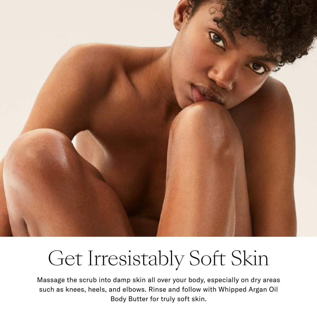 Josie Maran Sugar Body Scrub - Argan Oil Exfoliating Sugar Scrub with Coconut Oil & Shea Butter - Softens, Smooths & Hydrates Dry Skin - Vegan & Cruelty Free - Sweet Clementine (10 oz)