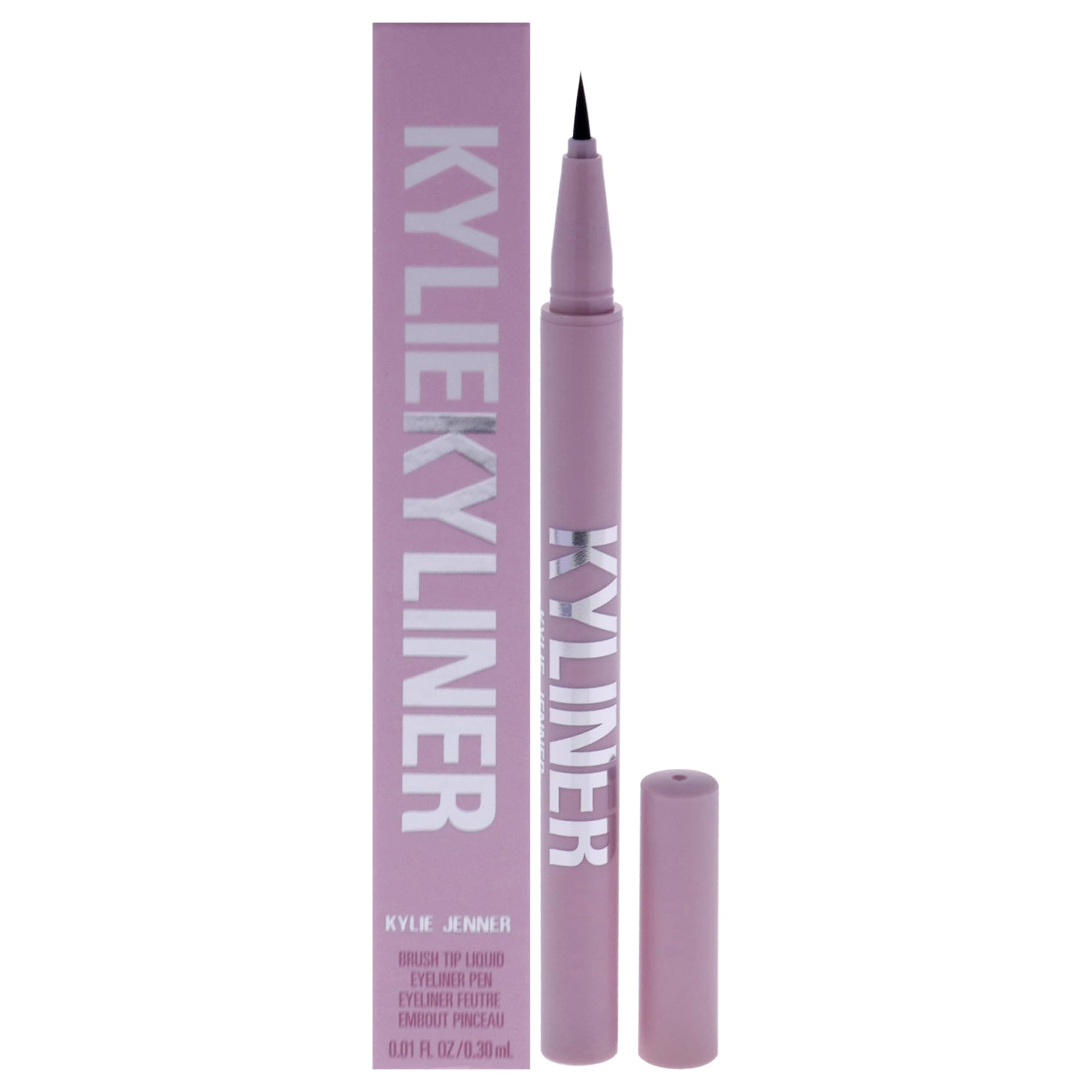 Kyliner Brush Tip Liquid Eyeliner Pen - 001 Black by Kylie Cosmetics for Women - 0.01 oz Eyeliner