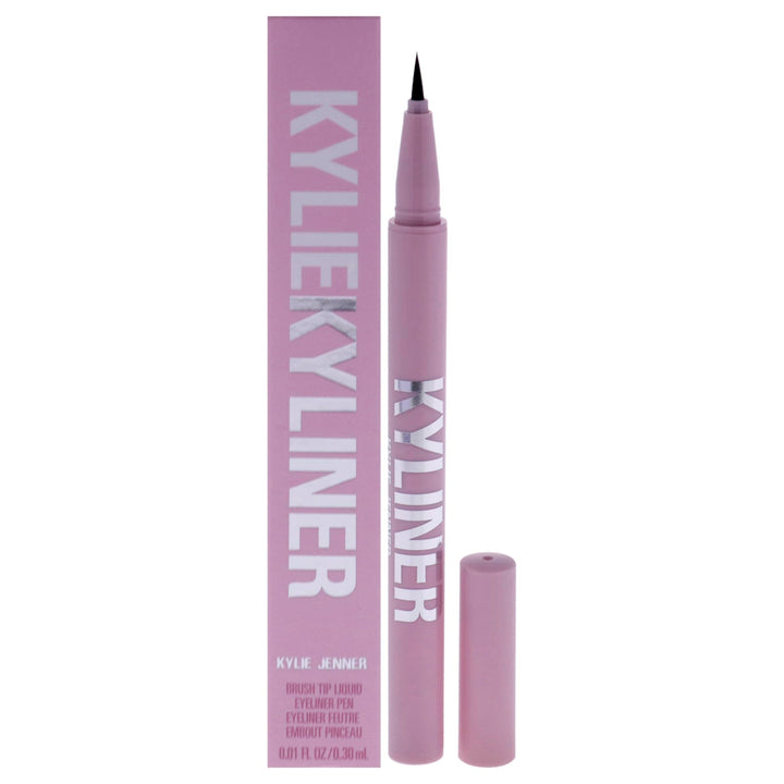 Kyliner Brush Tip Liquid Eyeliner Pen - 001 Black by Kylie Cosmetics for Women - 0.01 oz Eyeliner