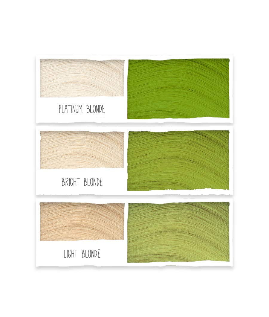 Tints of Nature Bold Colour Green Semi-Permanent Hair Dye, Ammonia-Free & Damage-Free Colouring, Single
