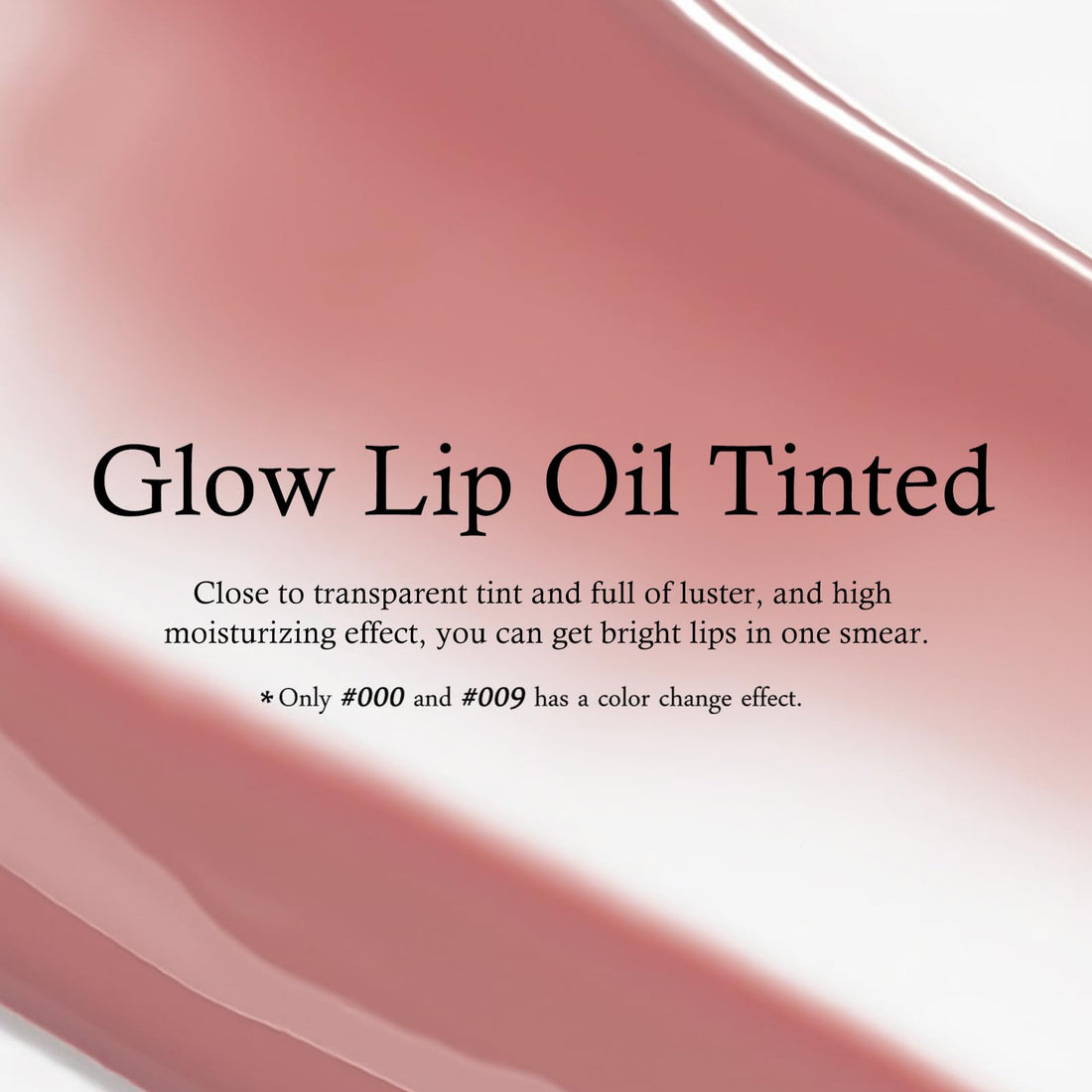 KYDA Hydrating Lip Glow Oil, Moisturizing Lip Oil, Glossy Transparent Plumping Lip Gloss, Tinted Lip Oil for Lip Care and Dry Lips-Black Candy