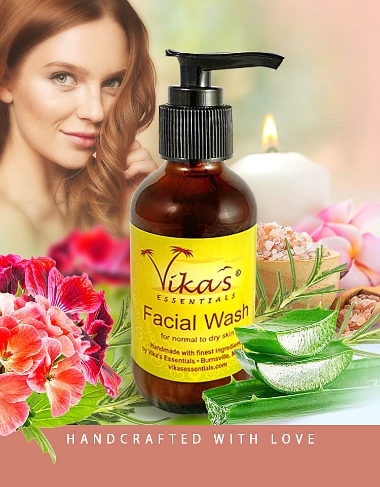 Vika's Essentials Facial Wash for Normal to Dry Skin