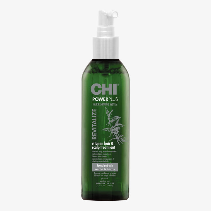 Chi Powerplus Revitalize Vitamin Hair and Scalp Treatment for Unisex, 3.5 Ounce