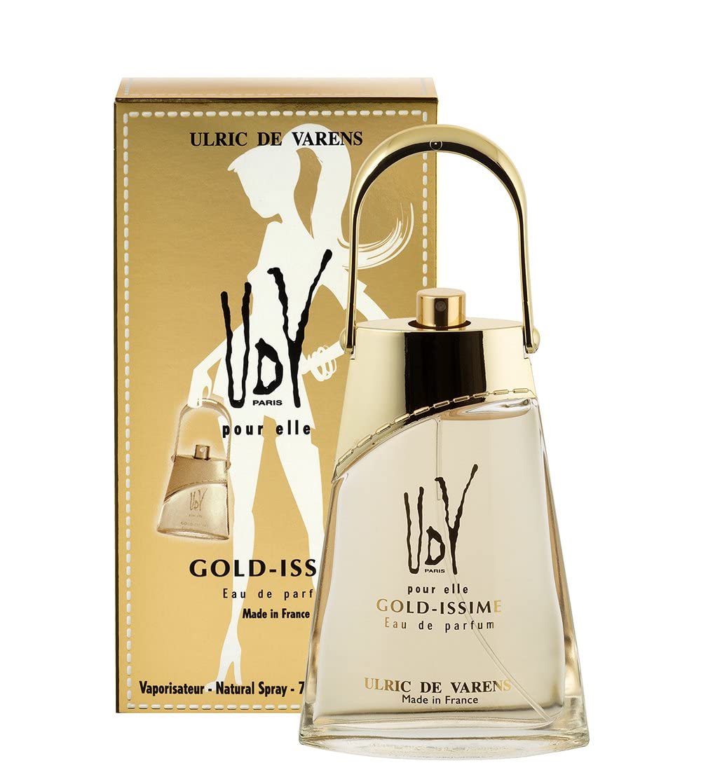 Ulric de Varens Women Udv Gold Issime Eau De Parfum Spicy Spray For Her, 75Ml