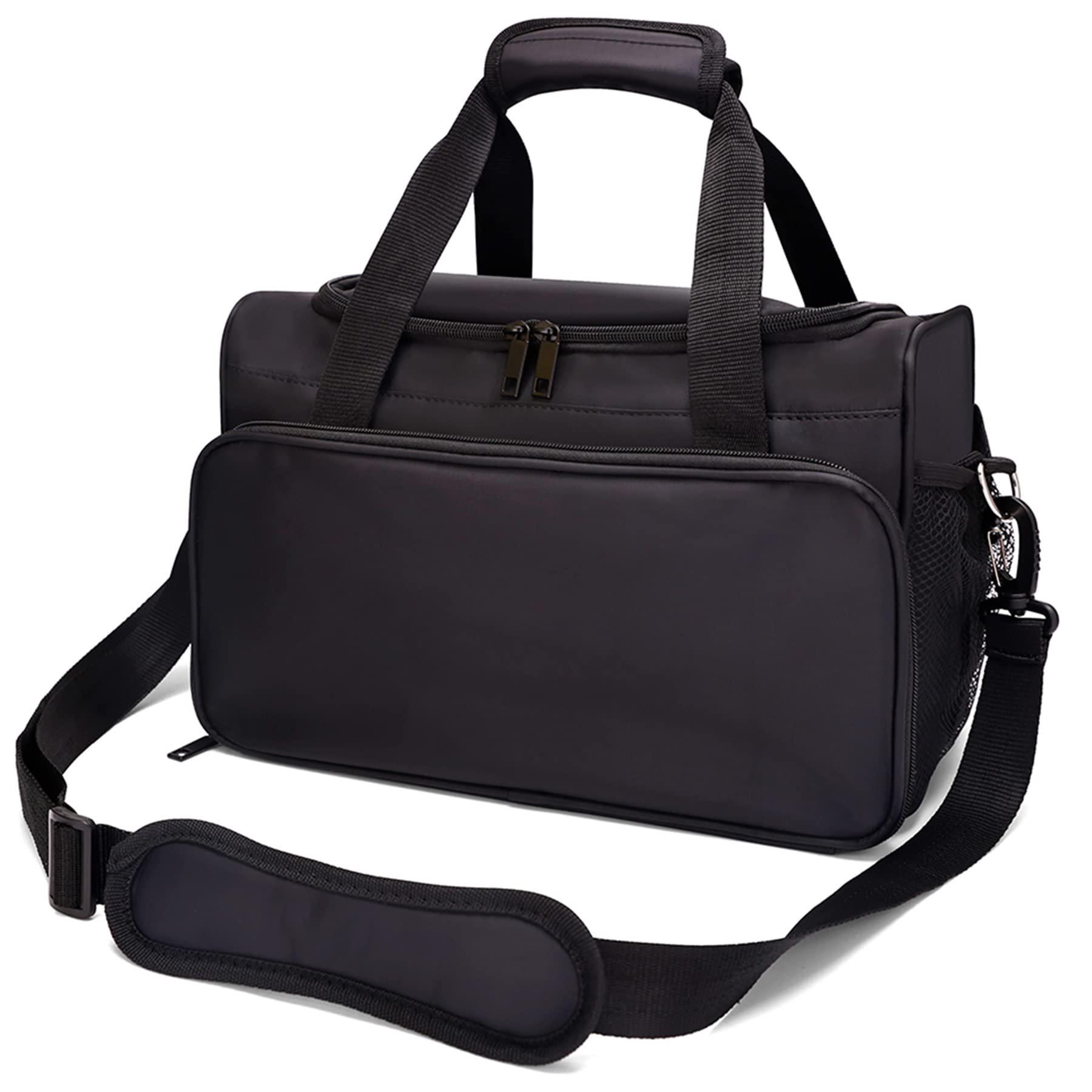 Hairdressing Bag, for Barber Salon Tools Bag, Makeup Cosmetics Portable Handbag, Hair Stylist and Beauty Artist Travel Large Storage Bag(Black)