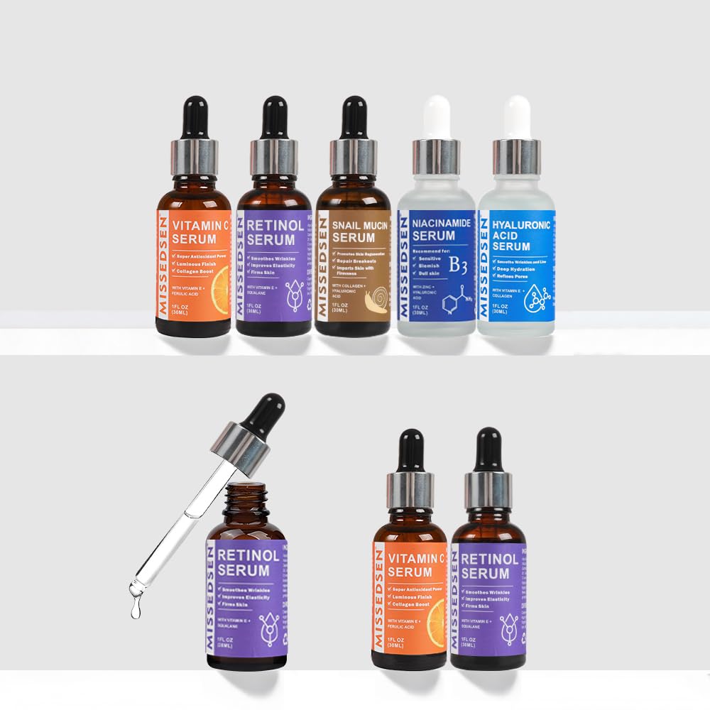 Snail Mucin Serum For Face Nourishing and Moisturizing Firming Suitable For Mature Liquid Late-night People Sensitive Skin1floz/30ml