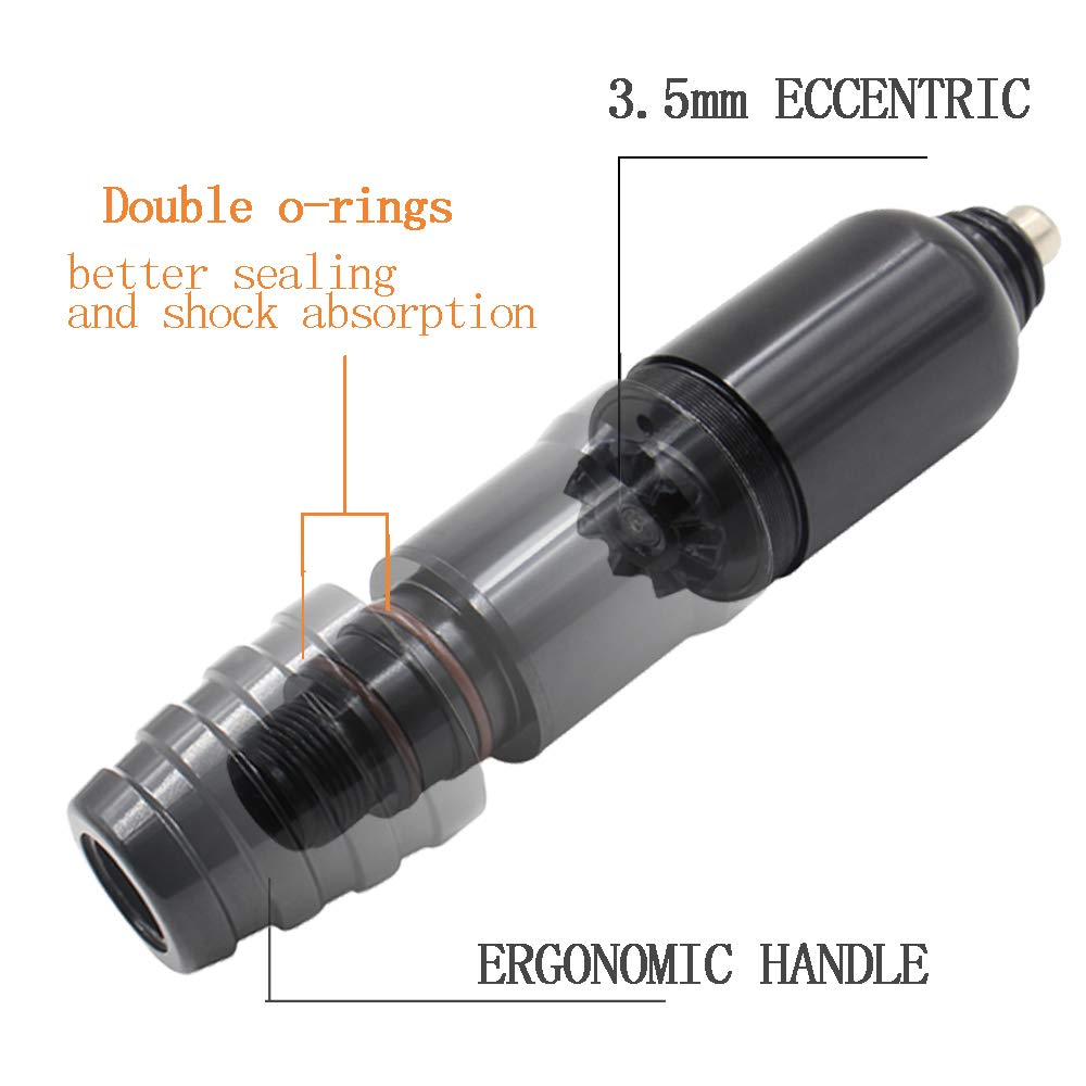 Rotary Tattoo Pen Machine - SOTICA Rotary Tattoo Machine & Permanent Makeup Pen Tattoo Gun with Cartridge Tattoo Pen rca Cord for Liner Shader Supply Cartridge Needles Tattoo Supplies