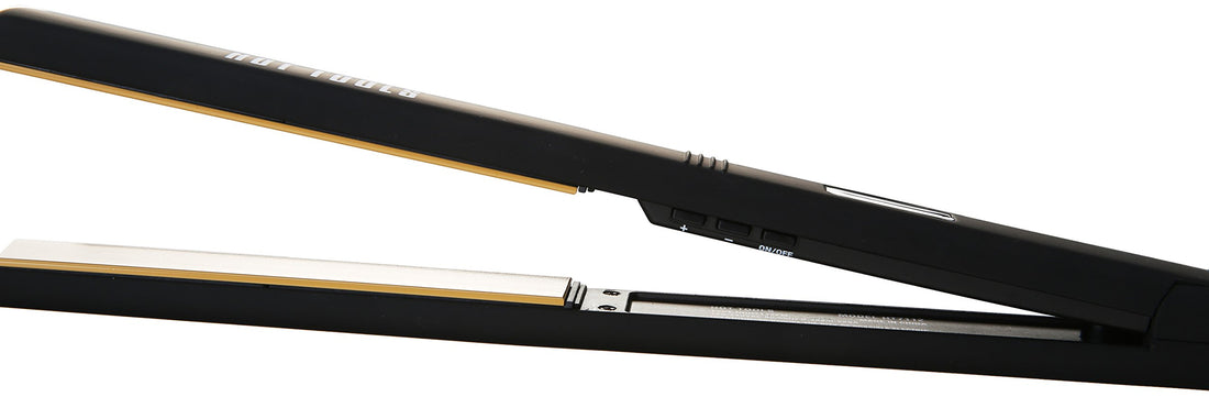 Hot Tools Nano Ceramic Digital Flat Iron with Extra-long Plates, 1 Inch