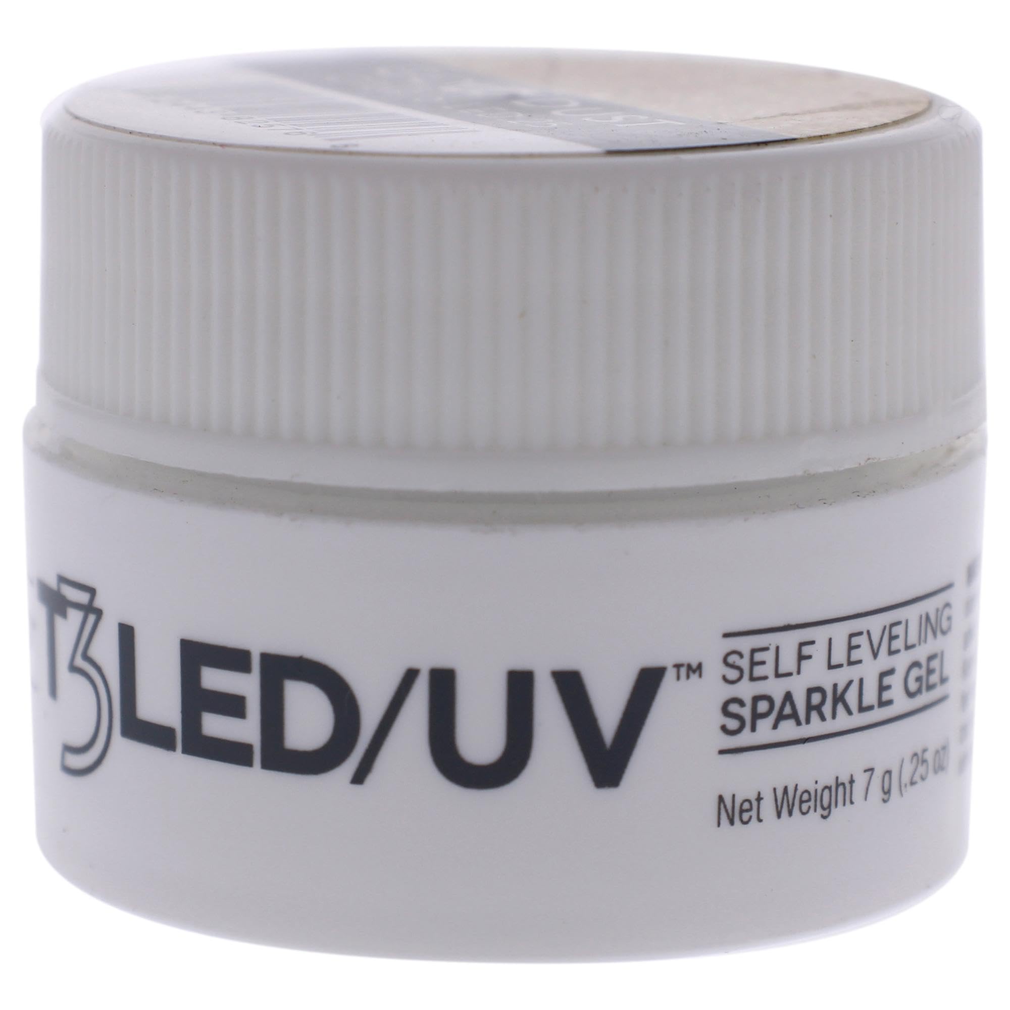 Cuccio Pro - T3 Self Leveling Sparkle Gel - Gold Dust - for Women - Nail Gel - 0.25 oz