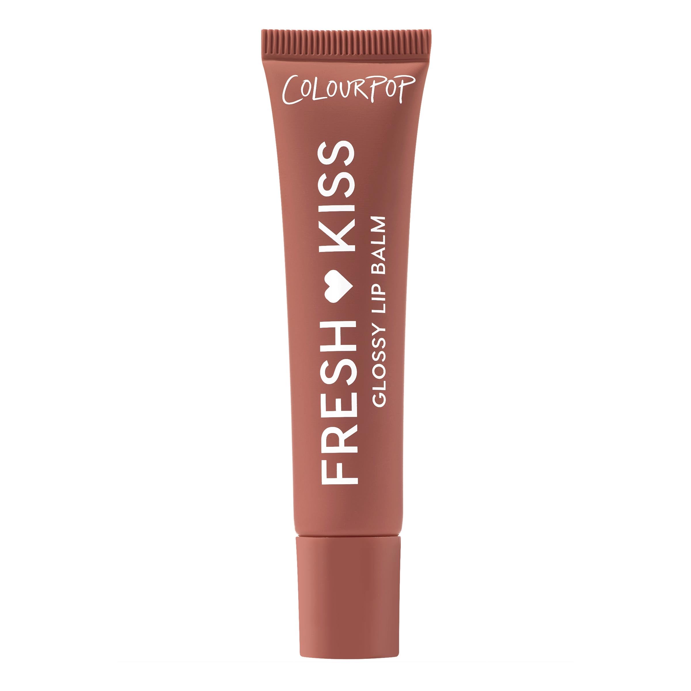 ColourPop Fresh Kiss Glossy Lip Balm - Hydrating Lip Care Enriched with Peptides, Hyaluronic Acid, Shea Butter & Vitamin E for an Ultra-Cushiony Formula - Chocolate Milkshake (0.49 oz)