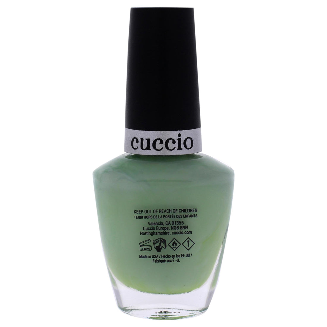 Cuccio Colour Pastel Nail Polish Nail Paint, Mint Condition.43 Ounce