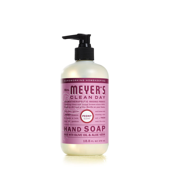 Mrs. Meyers Clean Day Hand Soap Limited Edition Peony Scent 12.5 Oz