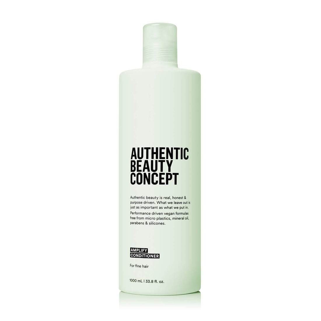 Authentic Beauty Concept Amplify Conditioner | Fine hair | Increases Body & Volume | Vegan & Cruelty-free | Silicone-free | 33.8 fl. oz.