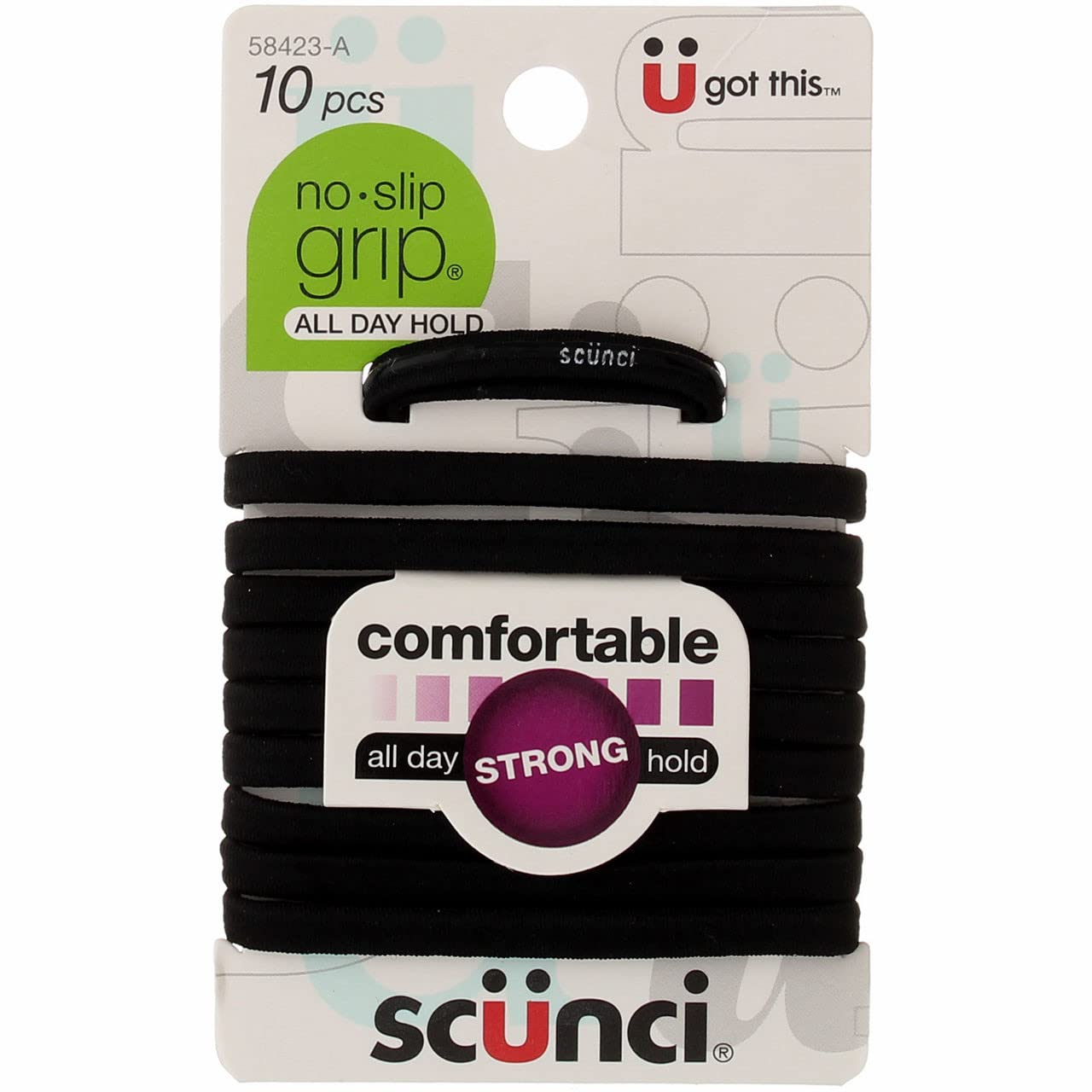 Scunci No Slip Elastic Hair Bands