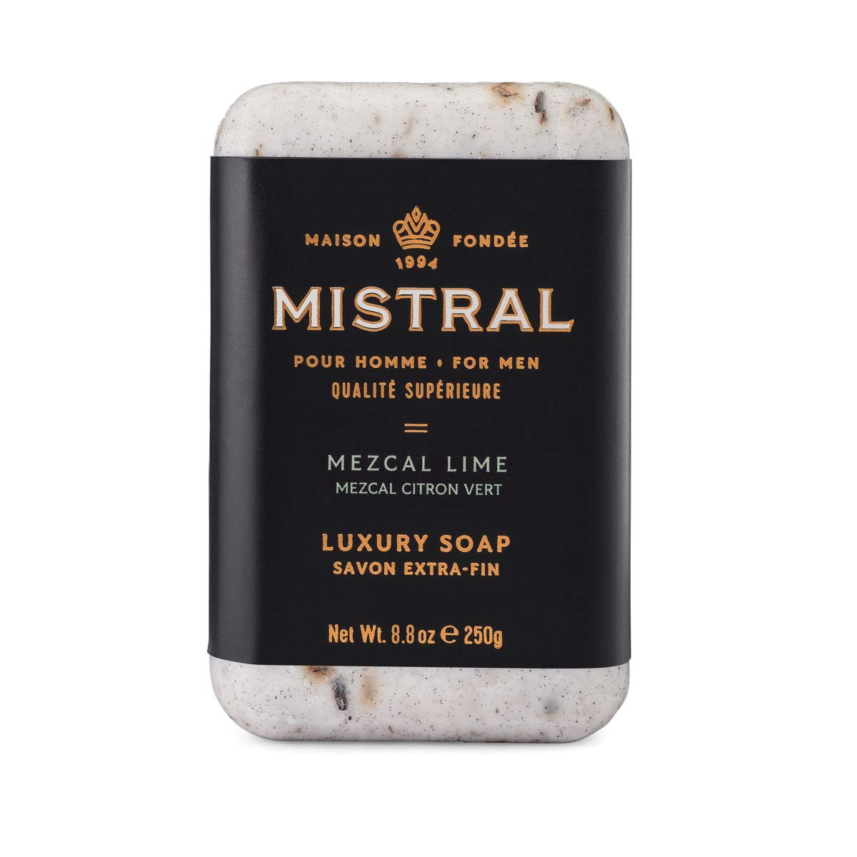 Mistral Bar Soap Organic, Mezcal Lime, Large Bar