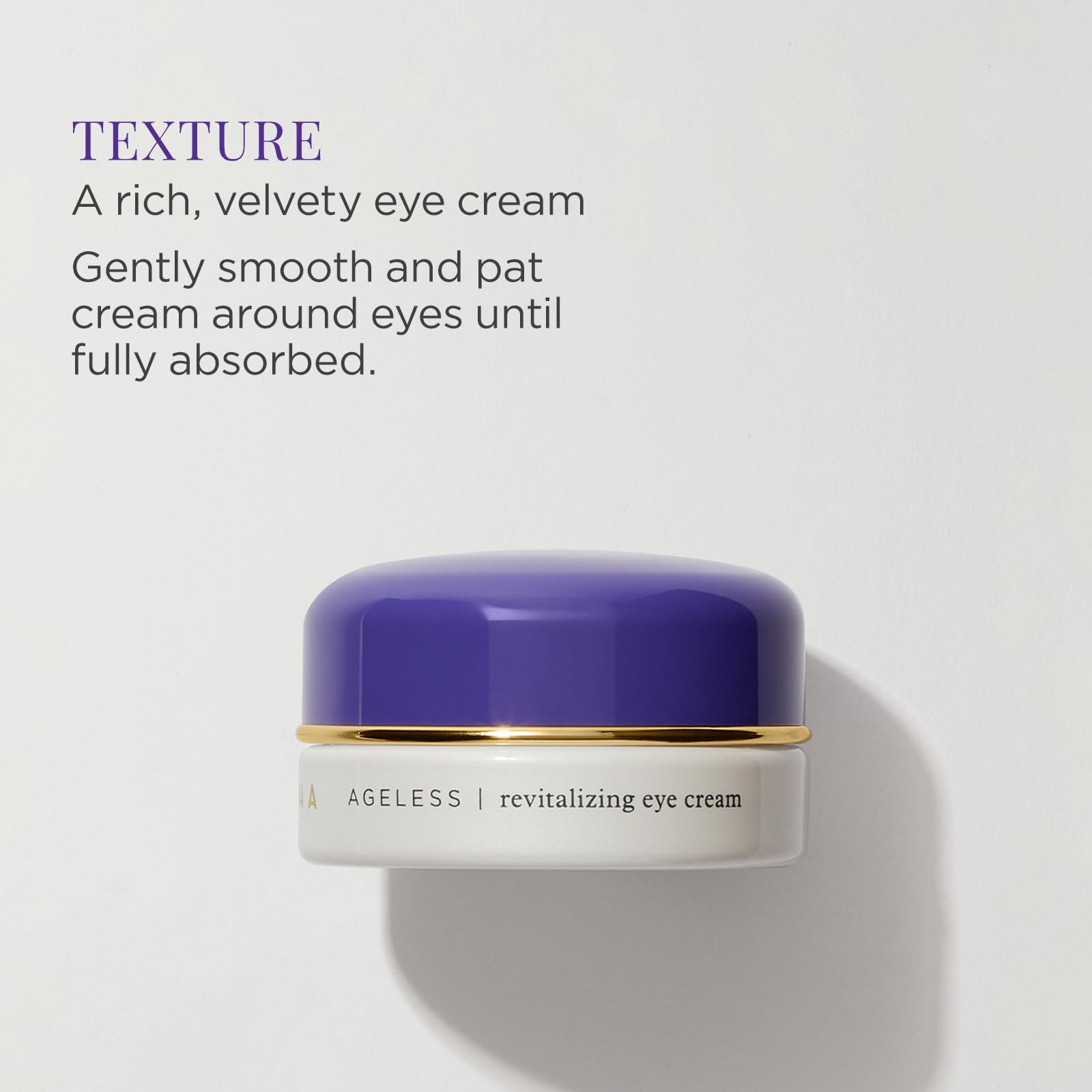 TATCHA Ageless Revitalizing Eye Cream | Cruelty-Free Cream to Reduce Appearance of Fine Lines, Dark Circles and Puffiness | 15 ml / 0.5 oz
