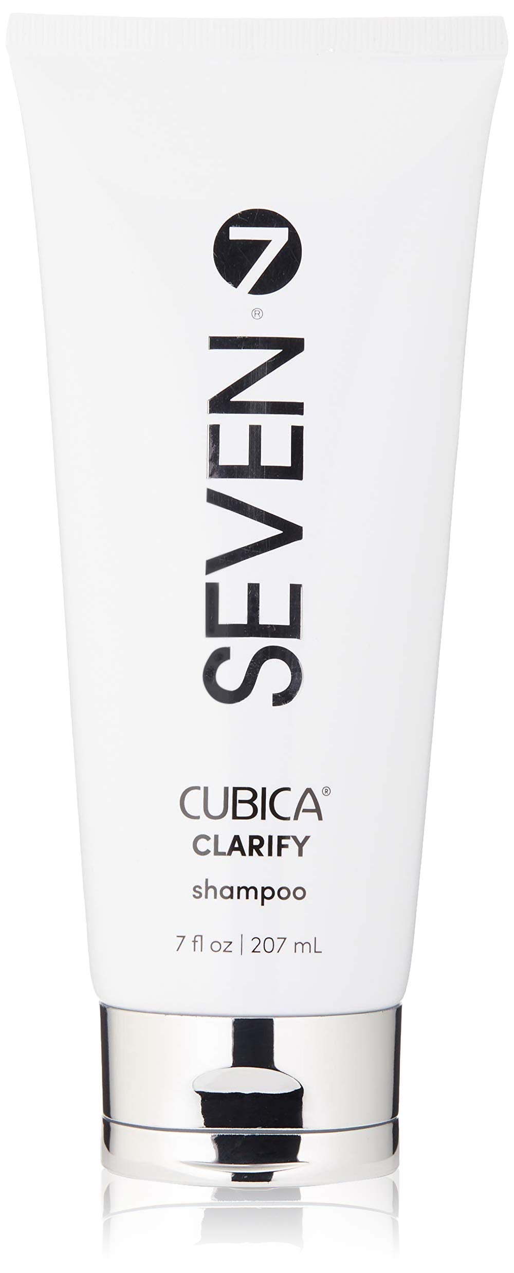 SEVEN Hair Care Cubica Clarifying Shampoo for Women & Men, Detox and Minimize Dry Scalp + Buildup with Rosemary, Eucalyptus & Rose Hip Oil, Cruelty Free, Sulfate Free, Made in USA, 7 oz