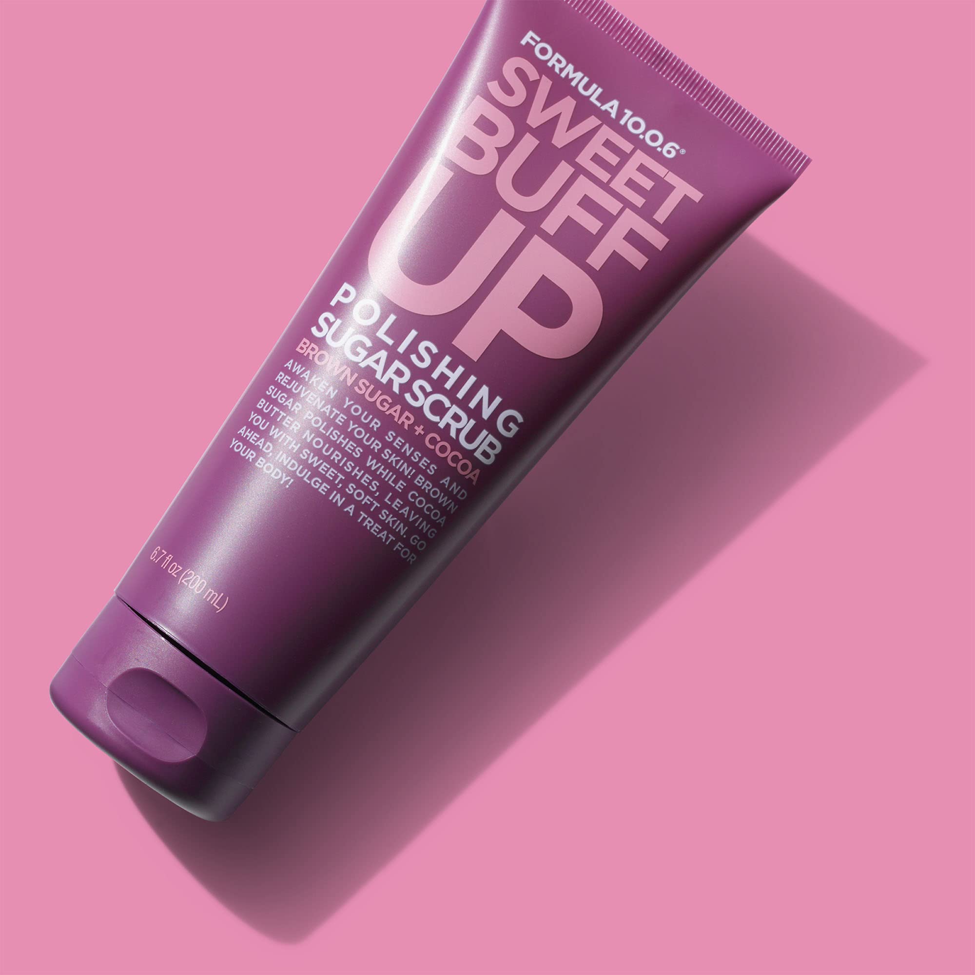 Formula 10.0.6 Sweet Buff Up Sugar Scrub (6.7 Fl. Oz.) Polishing Sugar Scrub that Rejuvenates and Softens - Vegan, Paraben-Free, Sulfate-Free, Dye-Free & Cruelty-Free