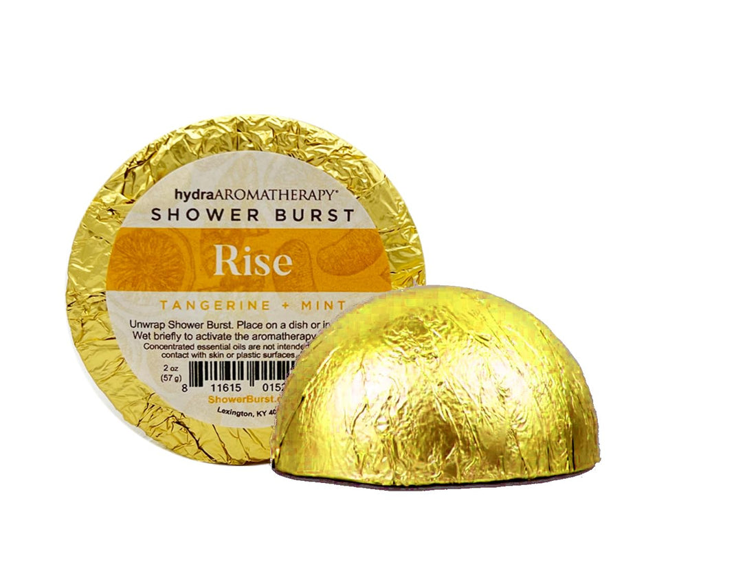 hydraAromatherapy Rise and Shine Shower Burst Duo Pack
